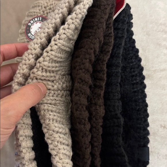 Canada weather gear 3Pack Thermal Plush Lining Cozy Cable Knit Headband - Picture 4 of 10